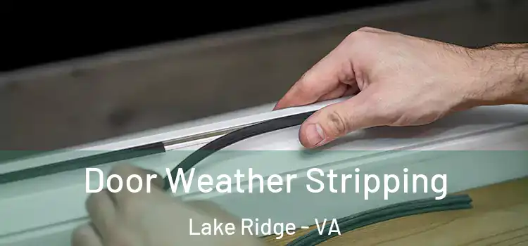 Door Weather Stripping Lake Ridge - VA