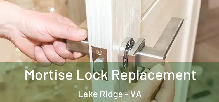 Mortise Lock Replacement Lake Ridge - VA